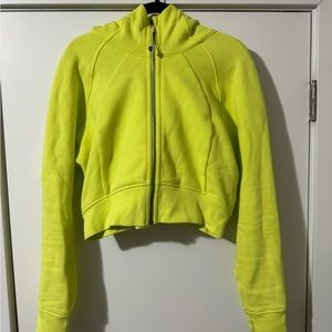 Lululwmon Crop Scuba Jacket